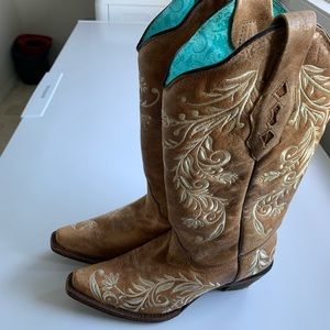 Ariat cowboy wedding boots